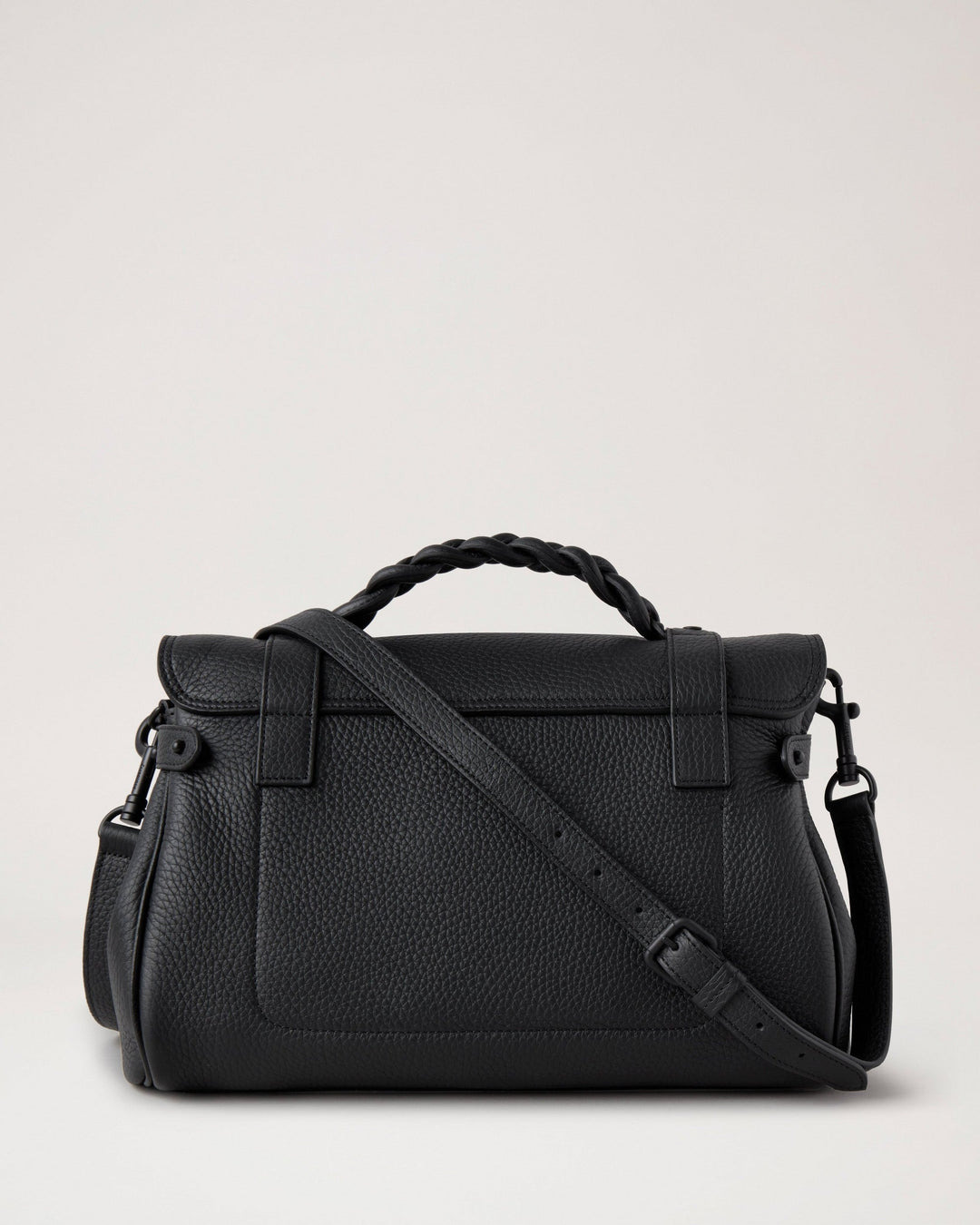 Alexa Black Heavy Grain Leather - 3