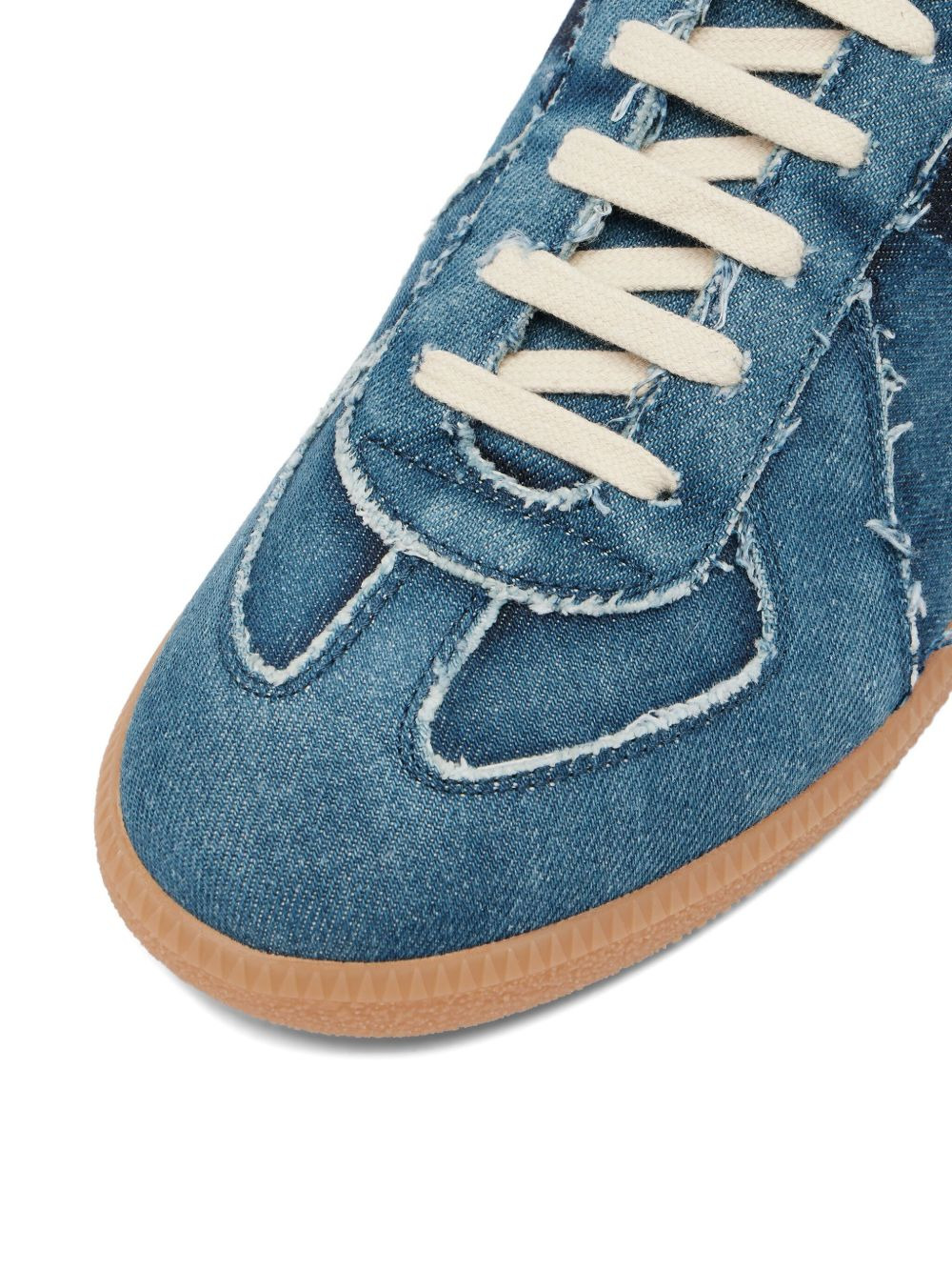 Ripped Replica lace-up sneakers - 5