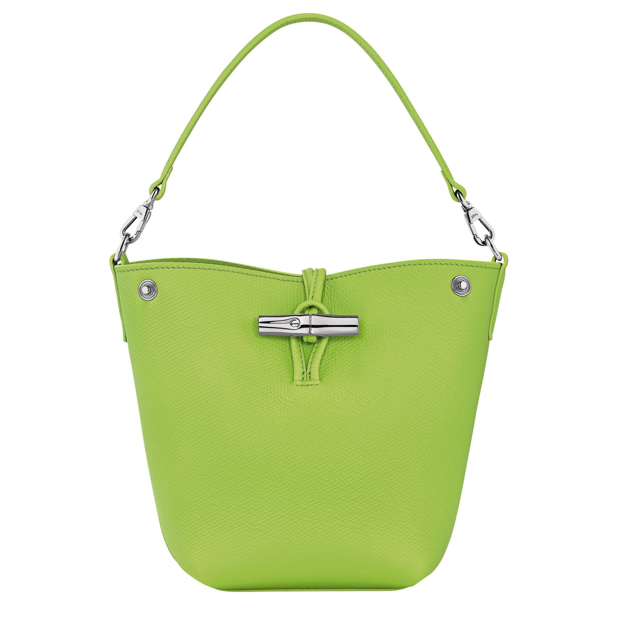Le Roseau XS Bucket bag Green Light - Leather - 1
