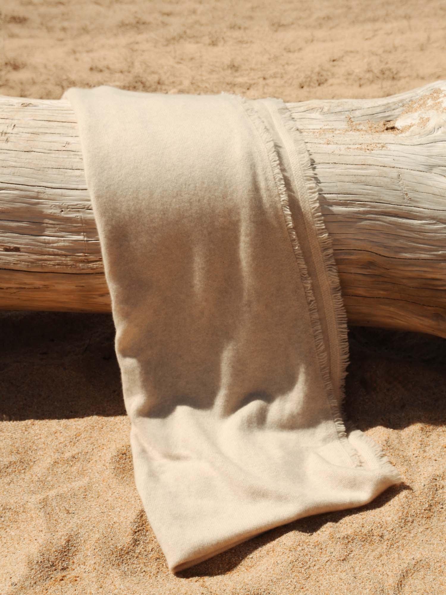 The Cashmere Fringe Wrap - 8