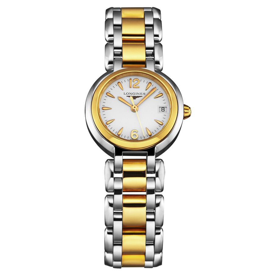 Longines PrimaLuna Quartz White Dial Ladies Watch L8.110.5.16.6 - 139