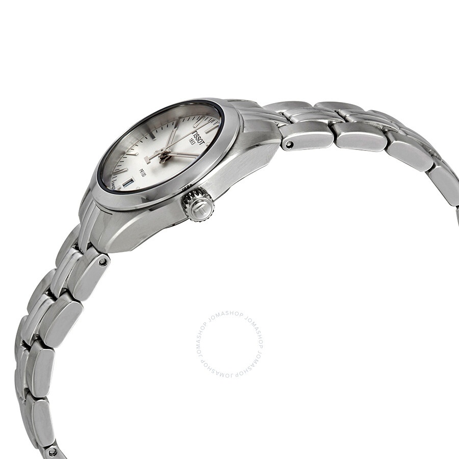 Tissot - Tissot PR 100 Silver Dial Ladies Watch T101.010.11.031.00 - 2