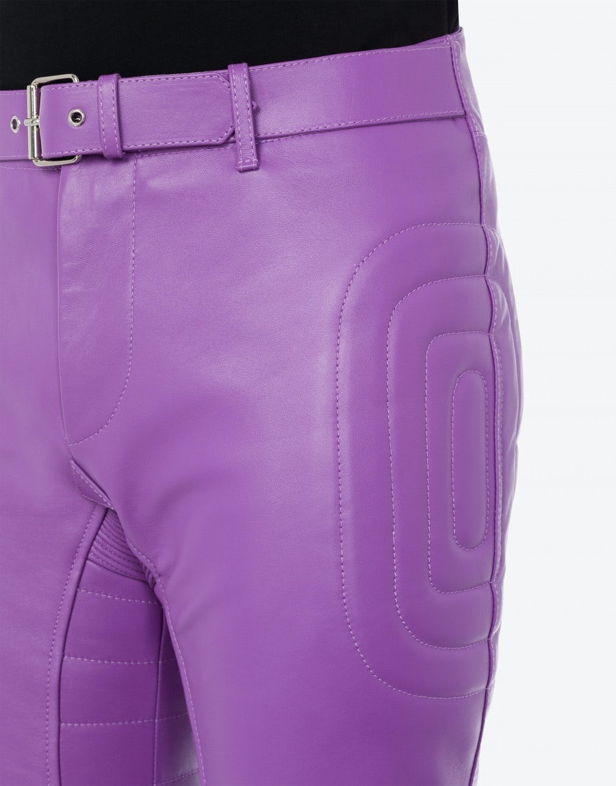 NAPPA LEATHER TROUSERS - 4