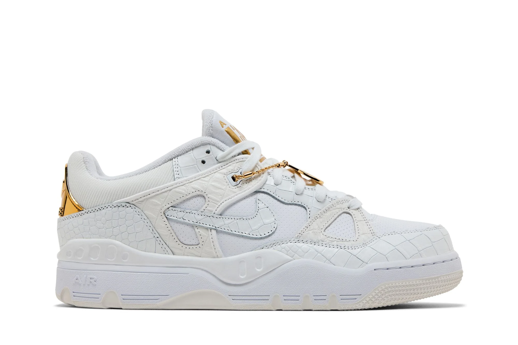 Nigo x Air Force 3 Low 'White Metallic Gold' - 1