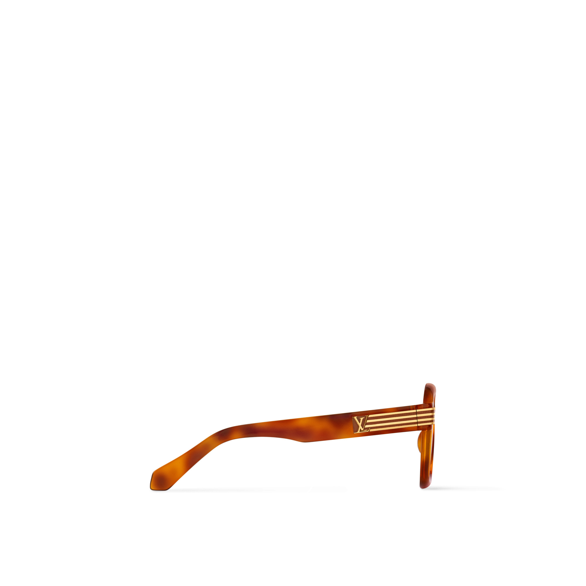 LV Slide Large Square Round Sunglasses - 2