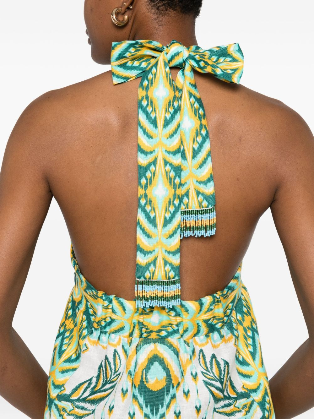 Tropical Tapestry maxi dress - 5