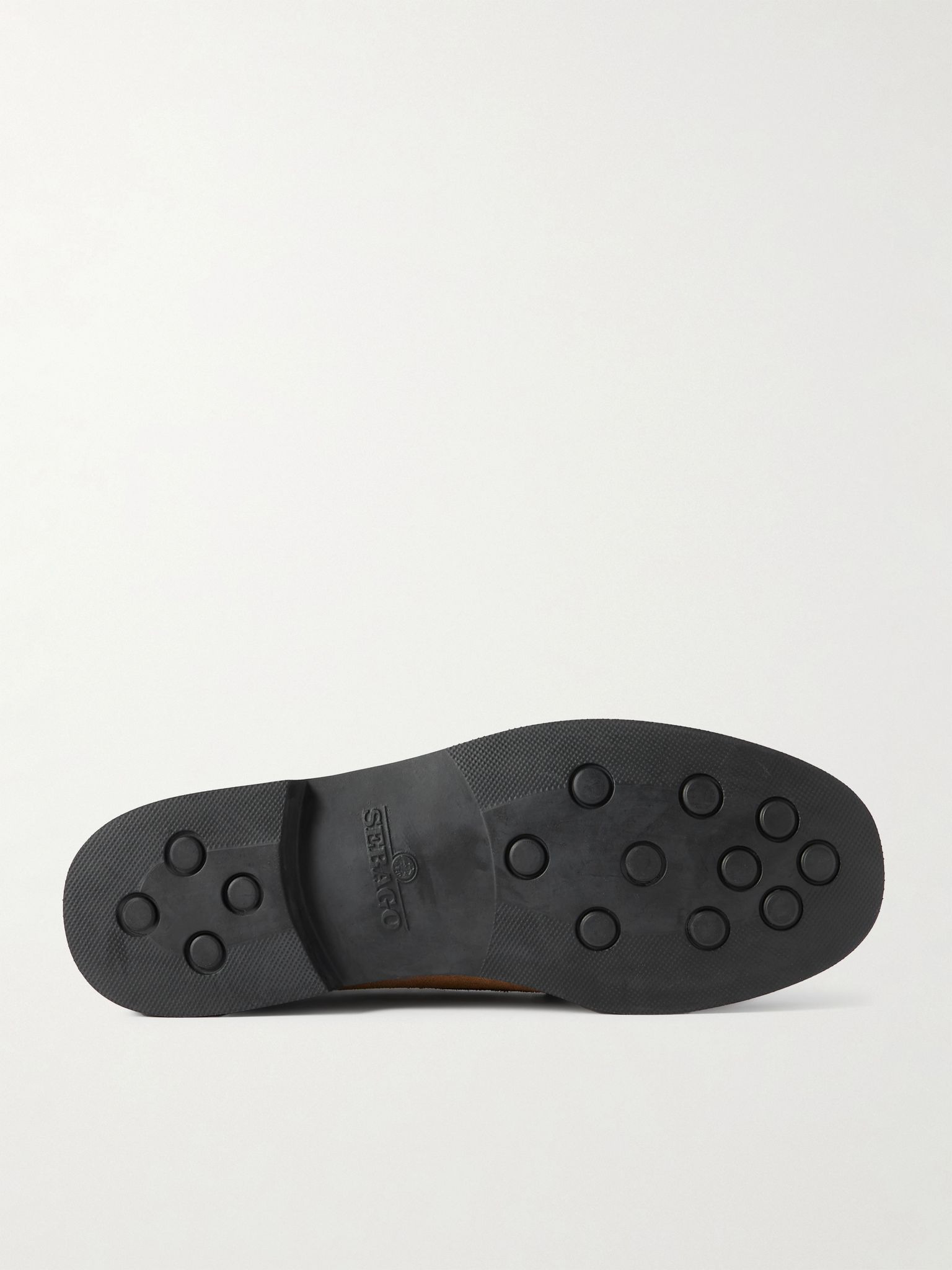 Dan Suede Penny Loafers Tan - 3