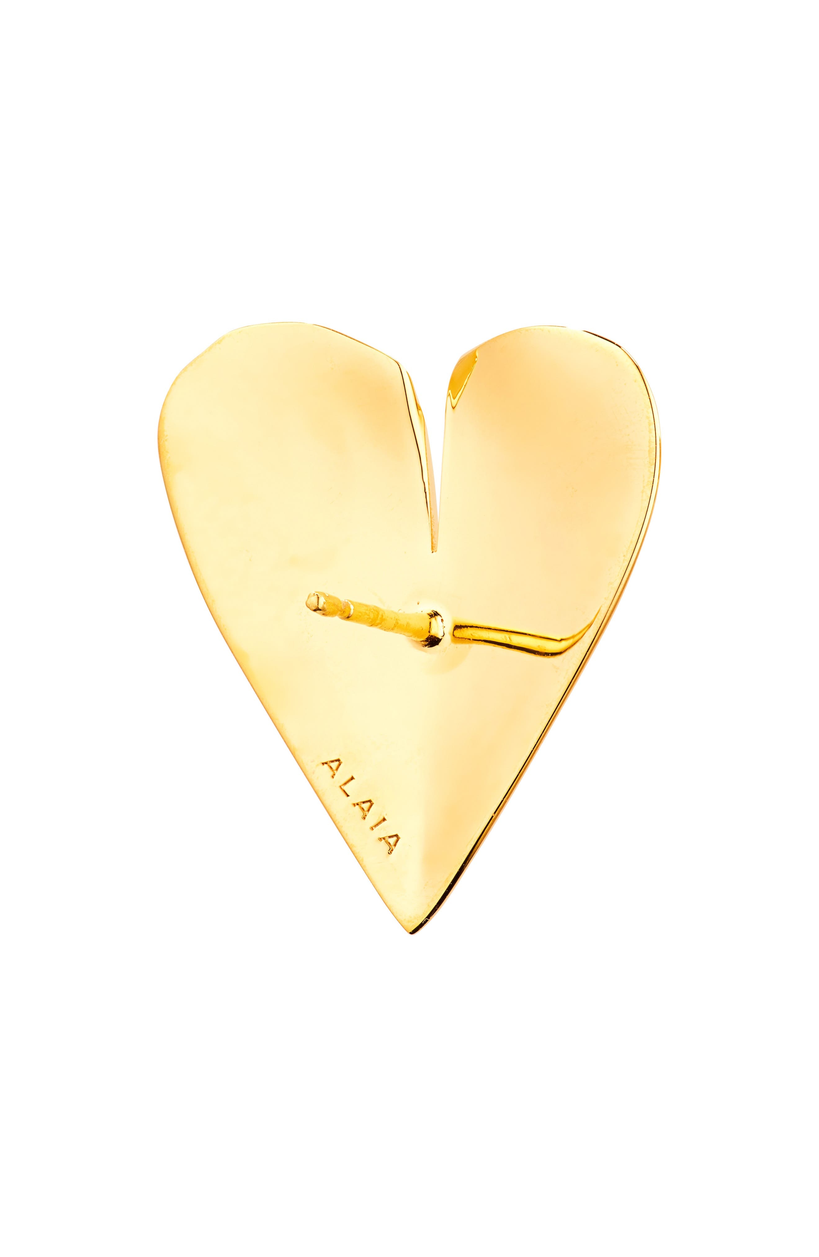 Alaïa Le Coeur Earrings in Or at Nordstrom - 2