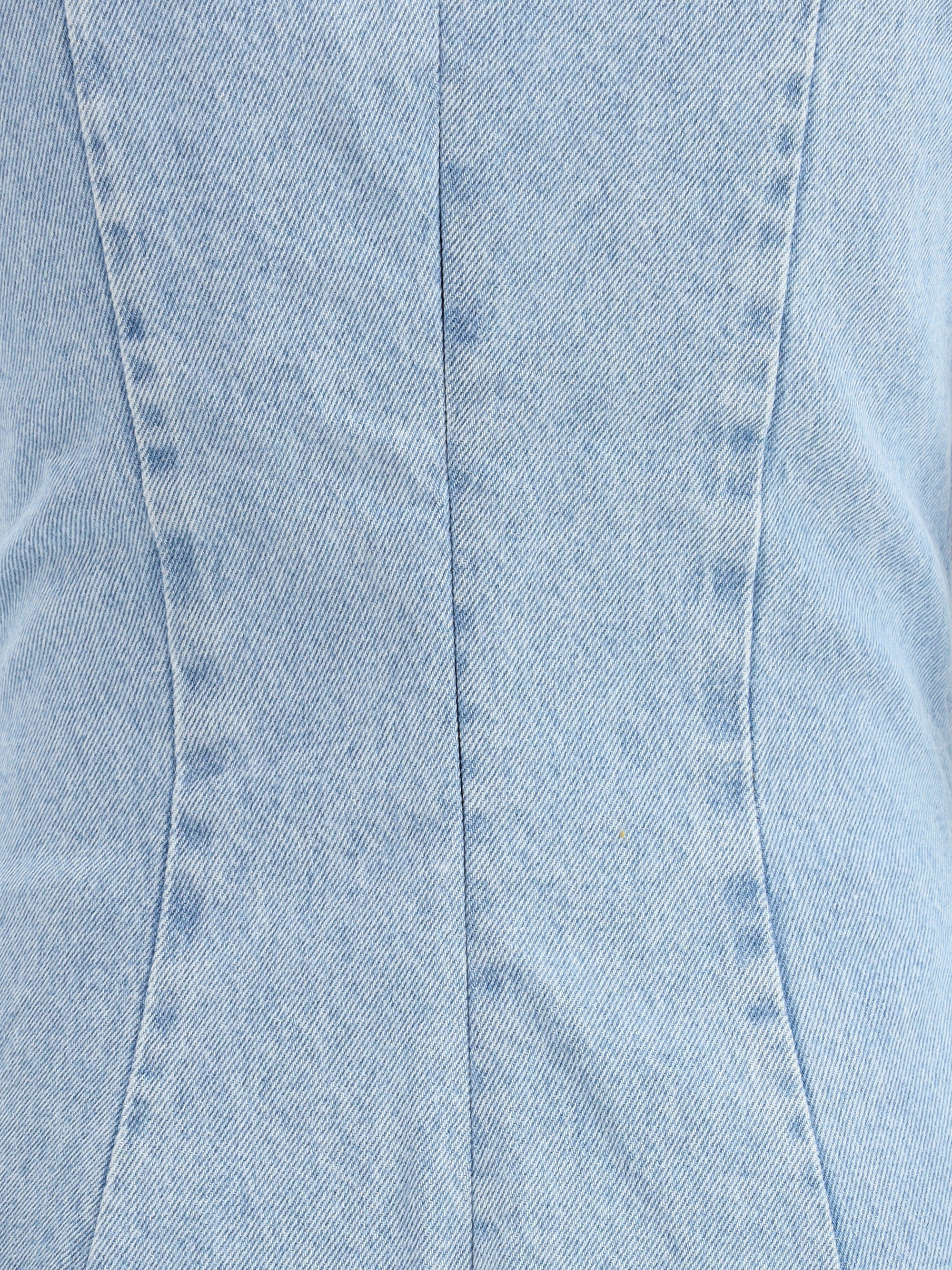 Magda Butrym Women Denim Mini Dress - 3