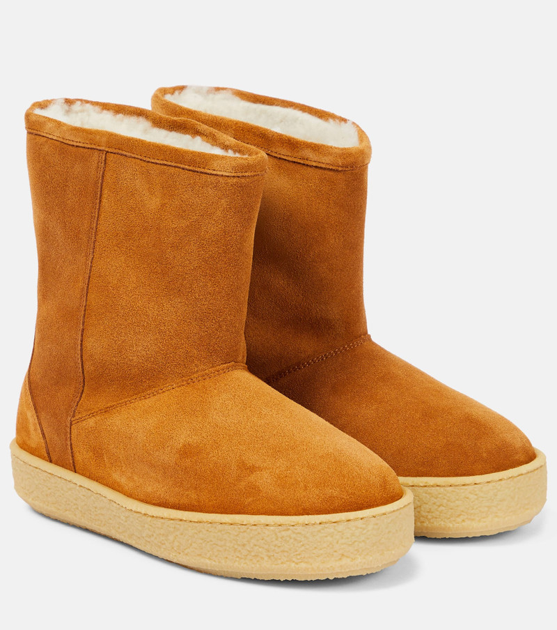 Frieze suede ankle boots 1