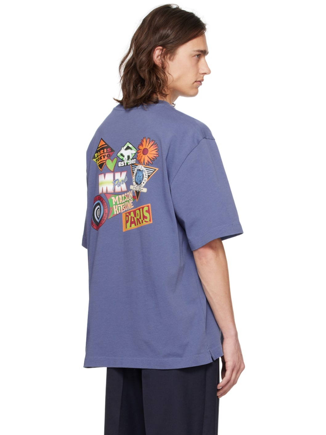 Blue Crewneck T-Shirt - 3