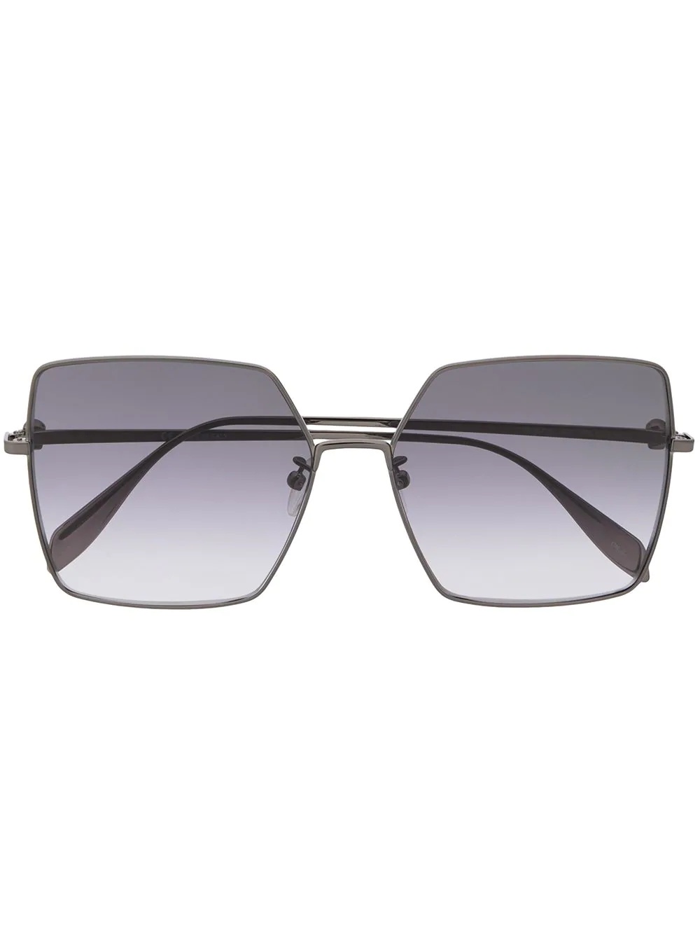 square-frame sunglasses - 1