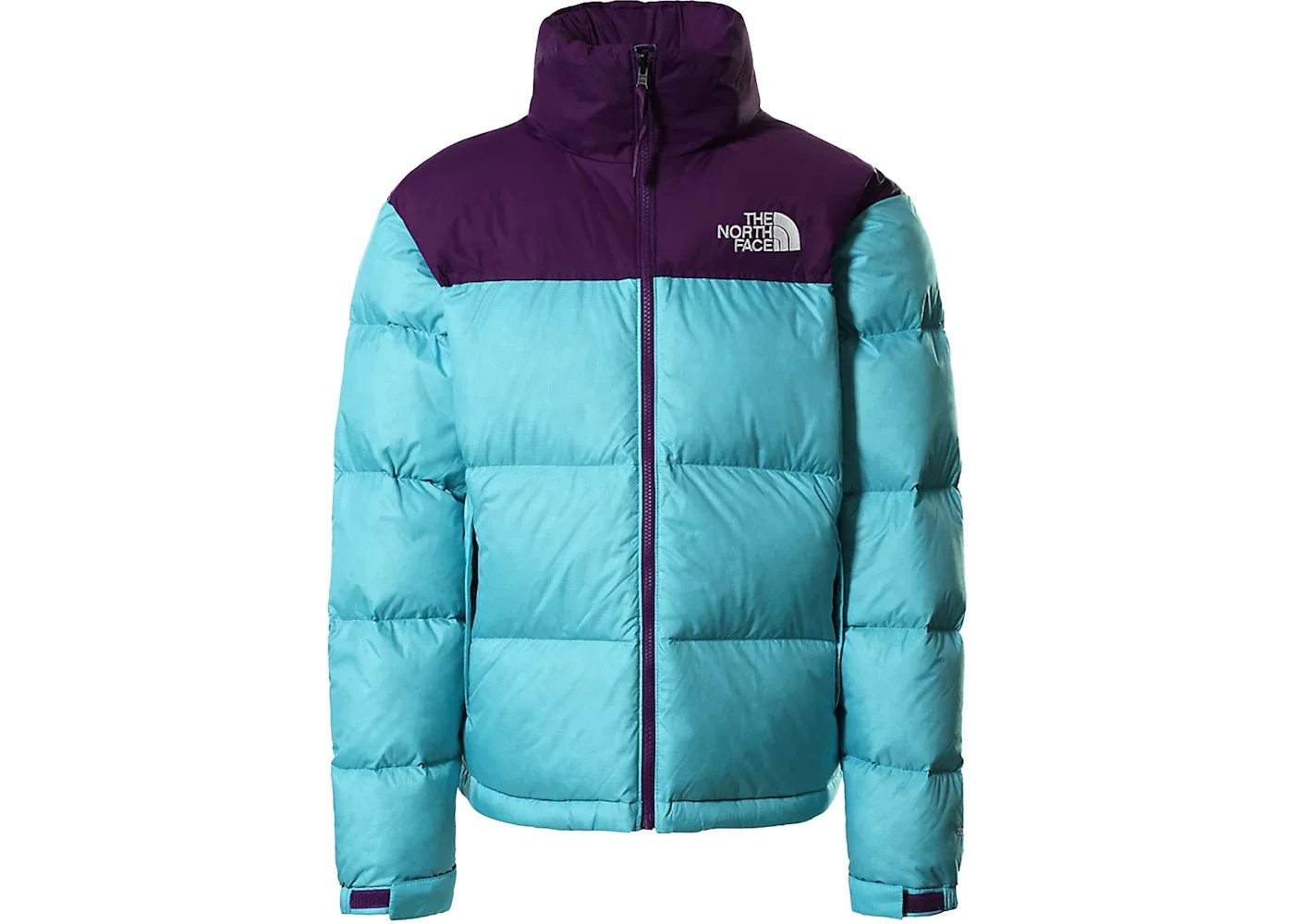 The North Face 1996 Retro Nuptse 700 Fill Packable Jacket Transantarctic Blue-Gravity Purple - 1
