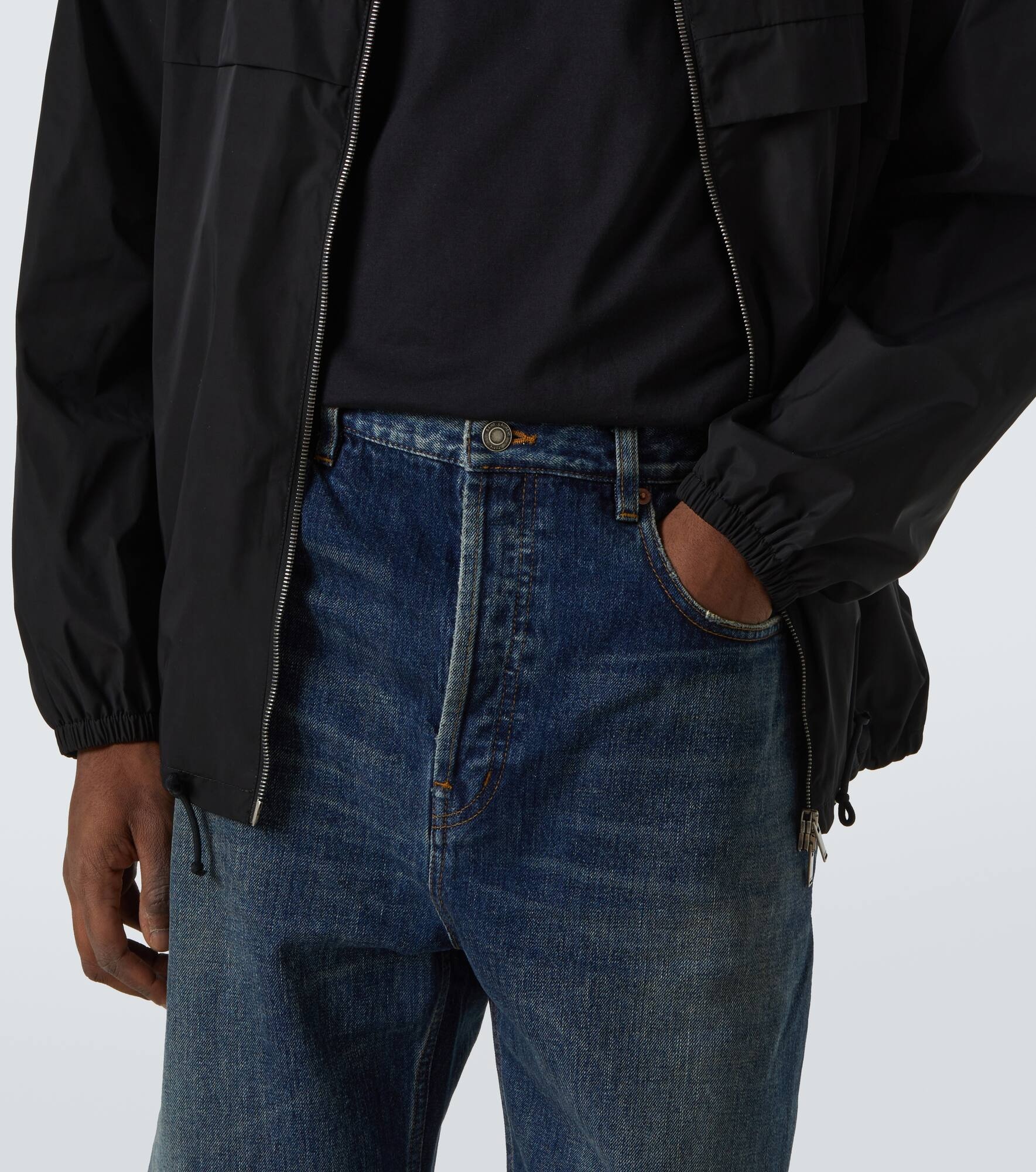 High-rise straight jeans - 5
