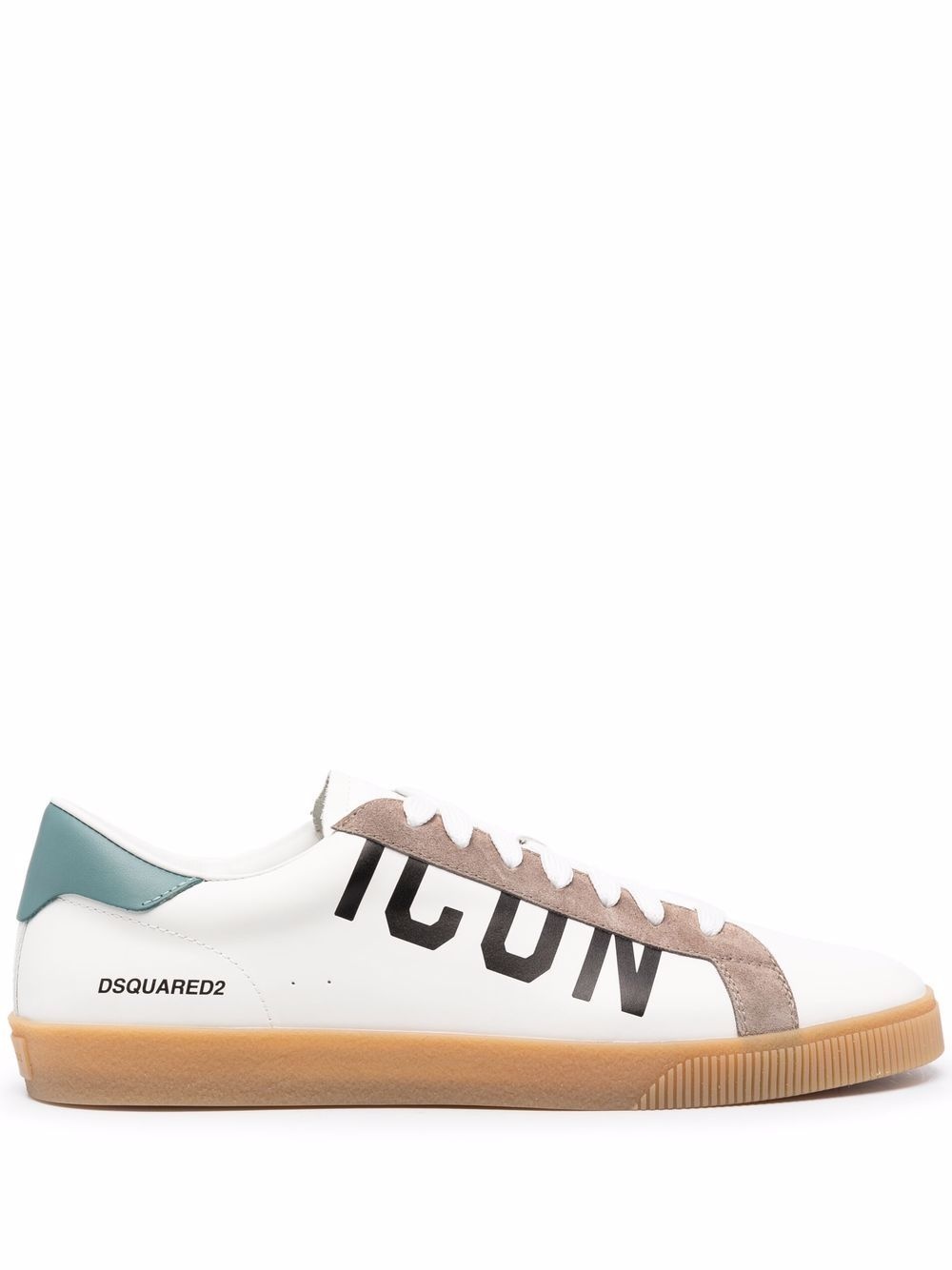 Icon print sneakers - 1