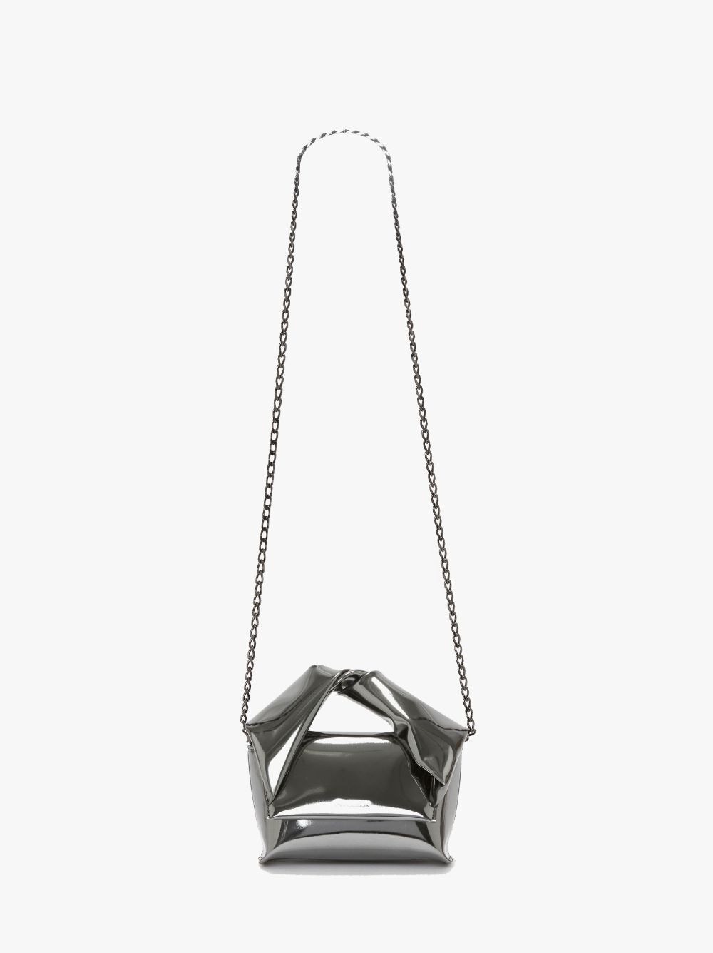 SMALL TWISTER - METALLIC TOP HANDLE BAG - 5