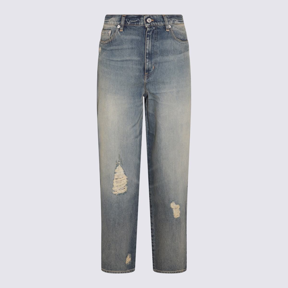デニム・ジーパン KENZO Woman Jeans Denim FD62DP2156B7 DY Kenzo Outlet: denim jeans - Denim | Kenzo jeans FD62DP2156B7