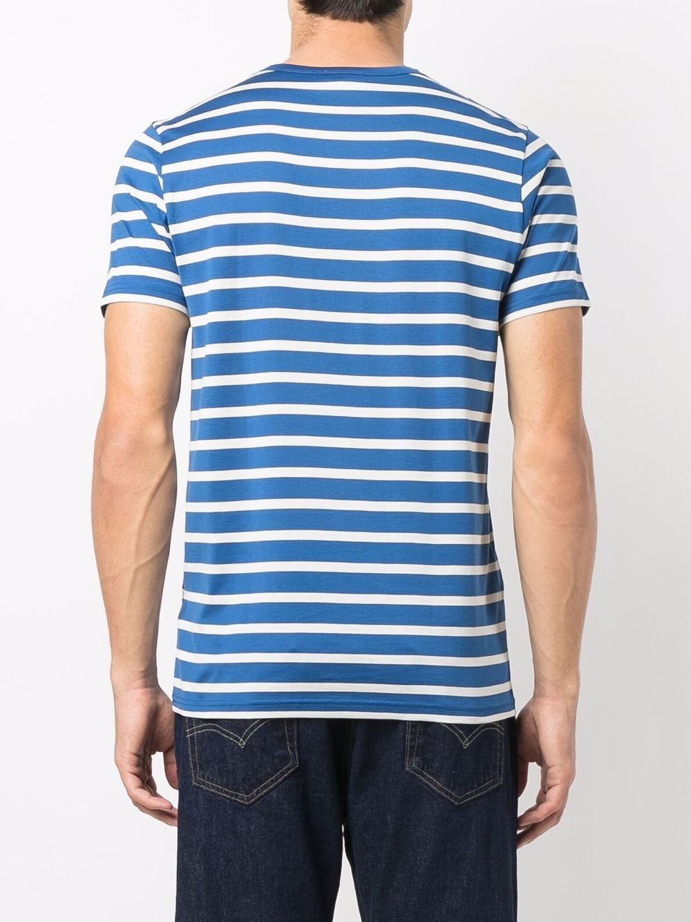 striped cotton T-shirt - 4