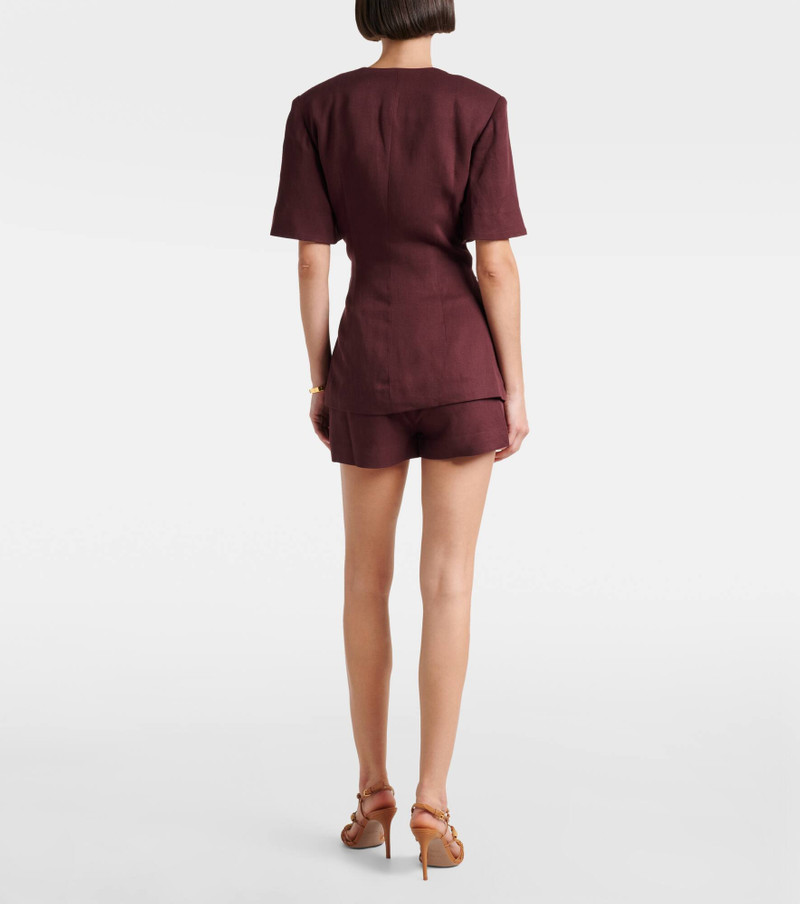 Florine mid-rise shorts 3