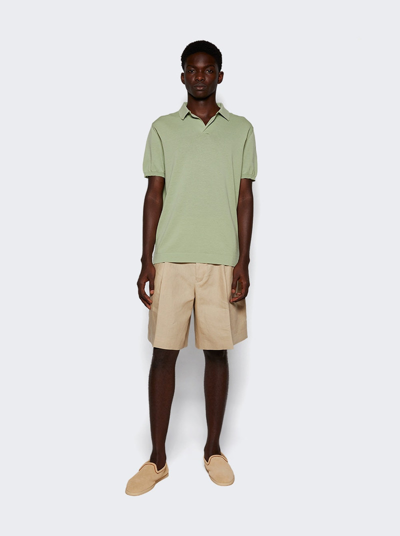 Loro Piana New Bay Polo Shirt Iranian Green outlook