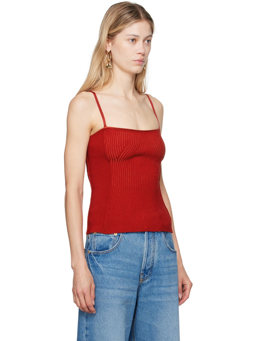 Red La Casa 'Le haut Sierra' Camisole - 4