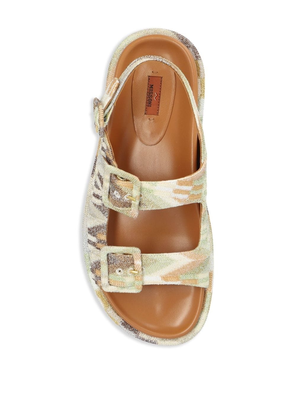 Missoni open toe leather sandals - 4