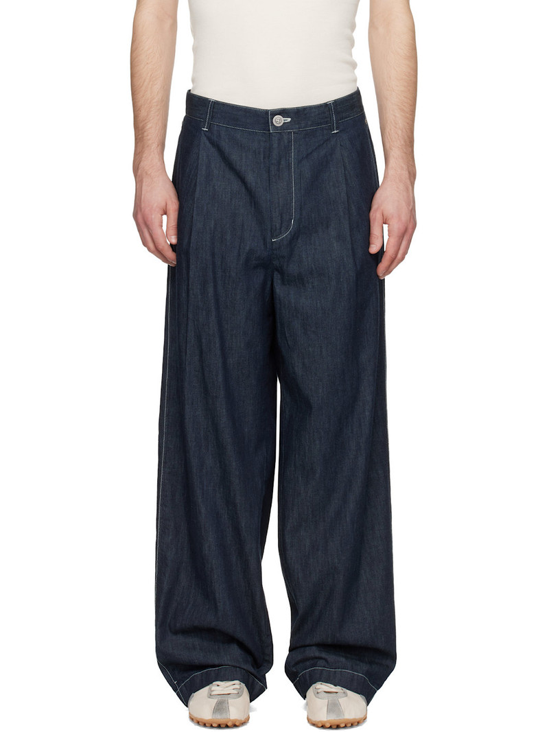 Navy Japanese Denim Jeans 1