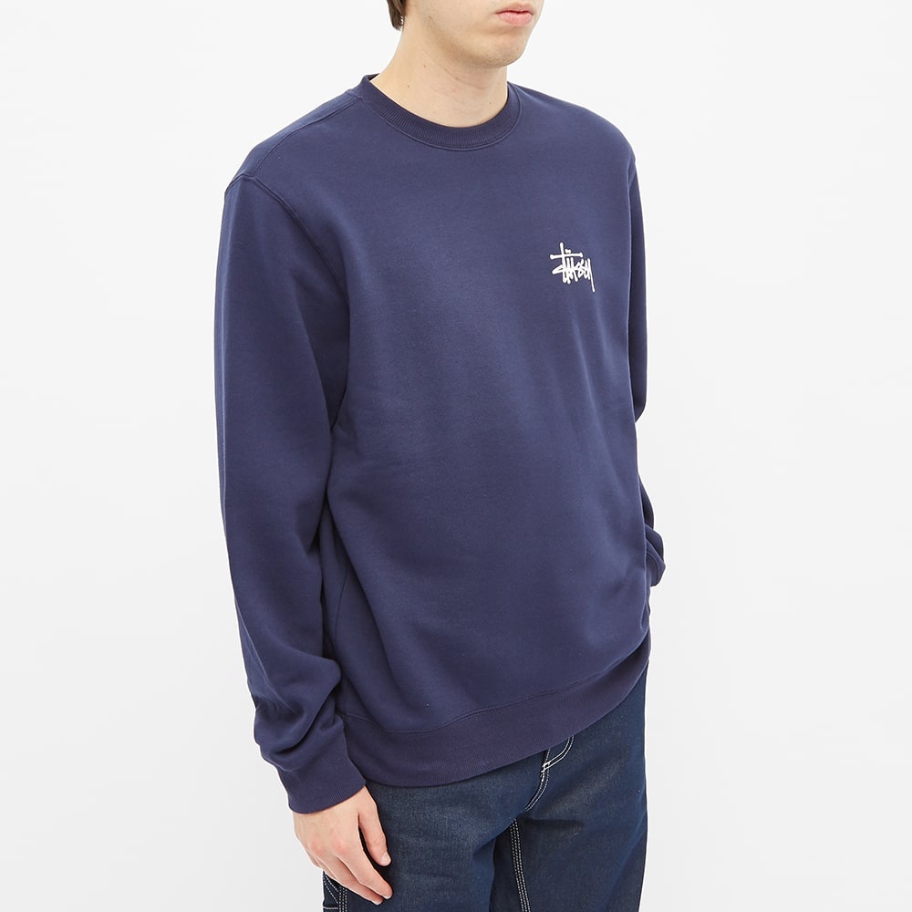 Stussy Basic Crew Sweat - 4