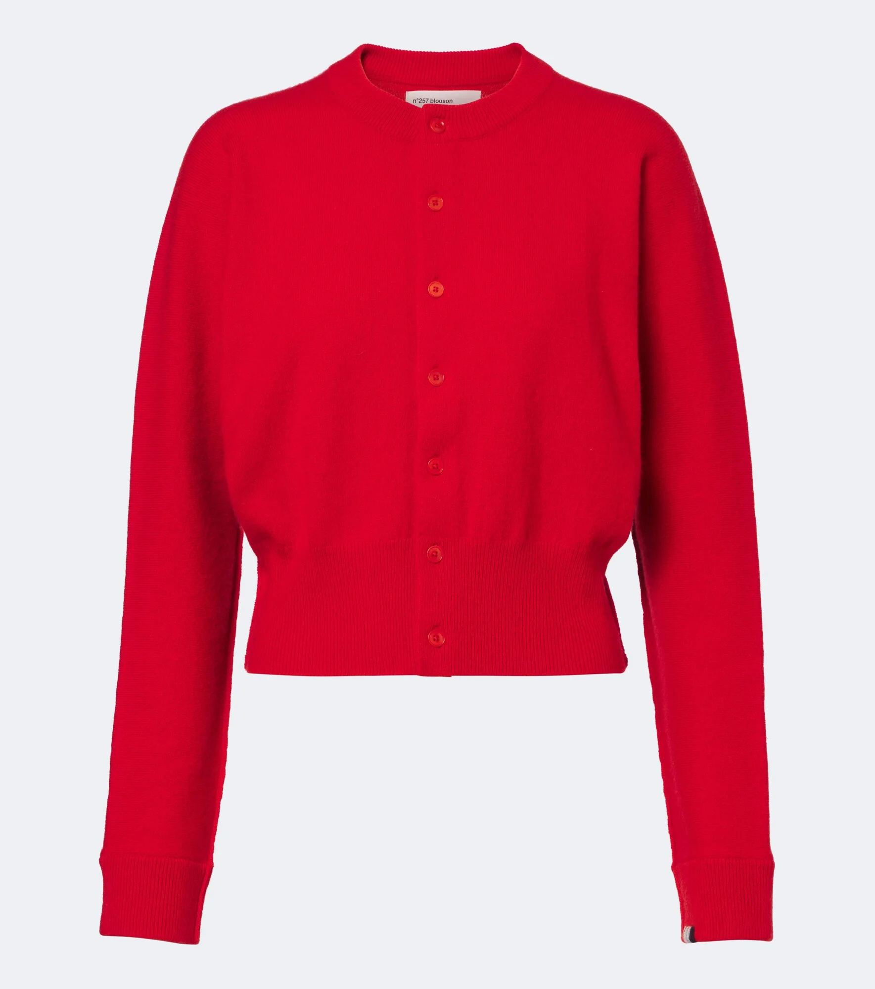 N°257 Blouson cashmere-blend cardigan - 1