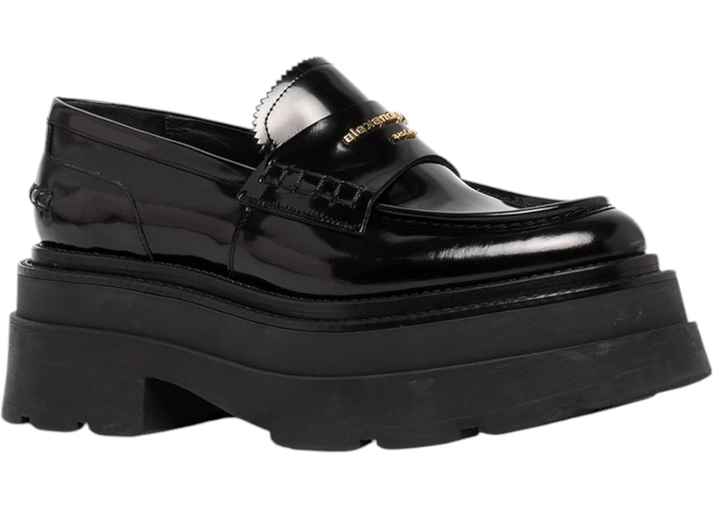 Alexander Wang Carter Platform Loafer Black (Women's) - 2
