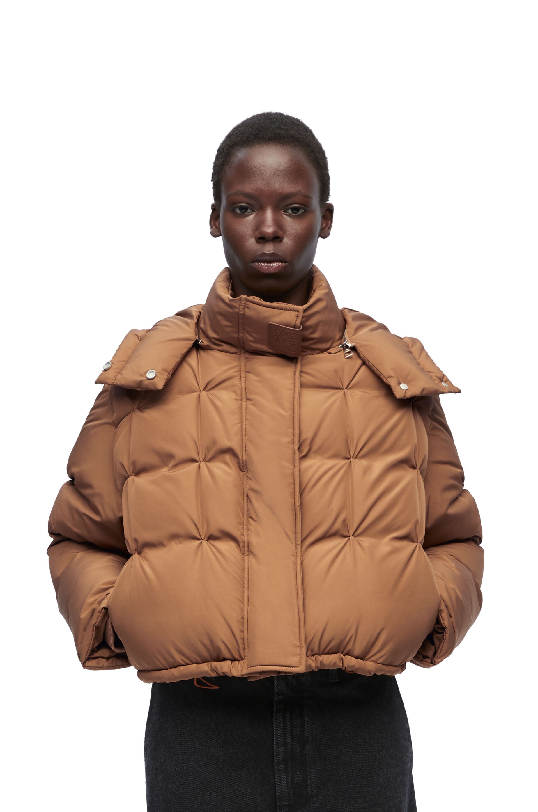 Puffer jacket in nylon - 3