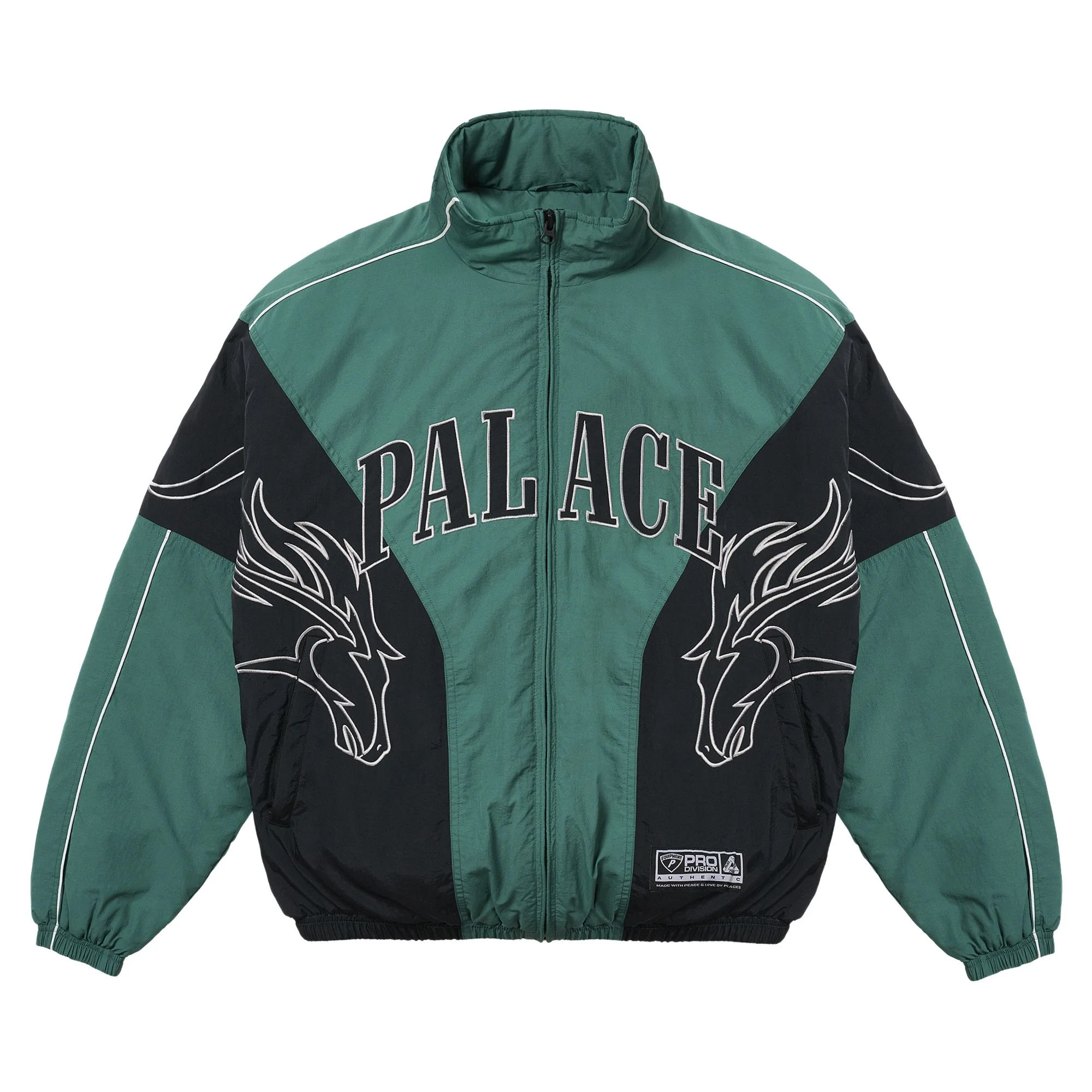 Palace Horses Jacket 'Green/Black' - 1