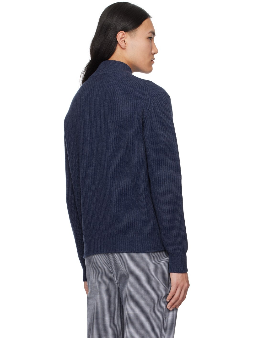 Blue Fisherman Sweater - 3