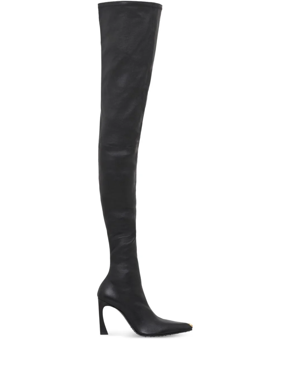 Ms Crush smooth-leather thigh over-the-knee boots - 1