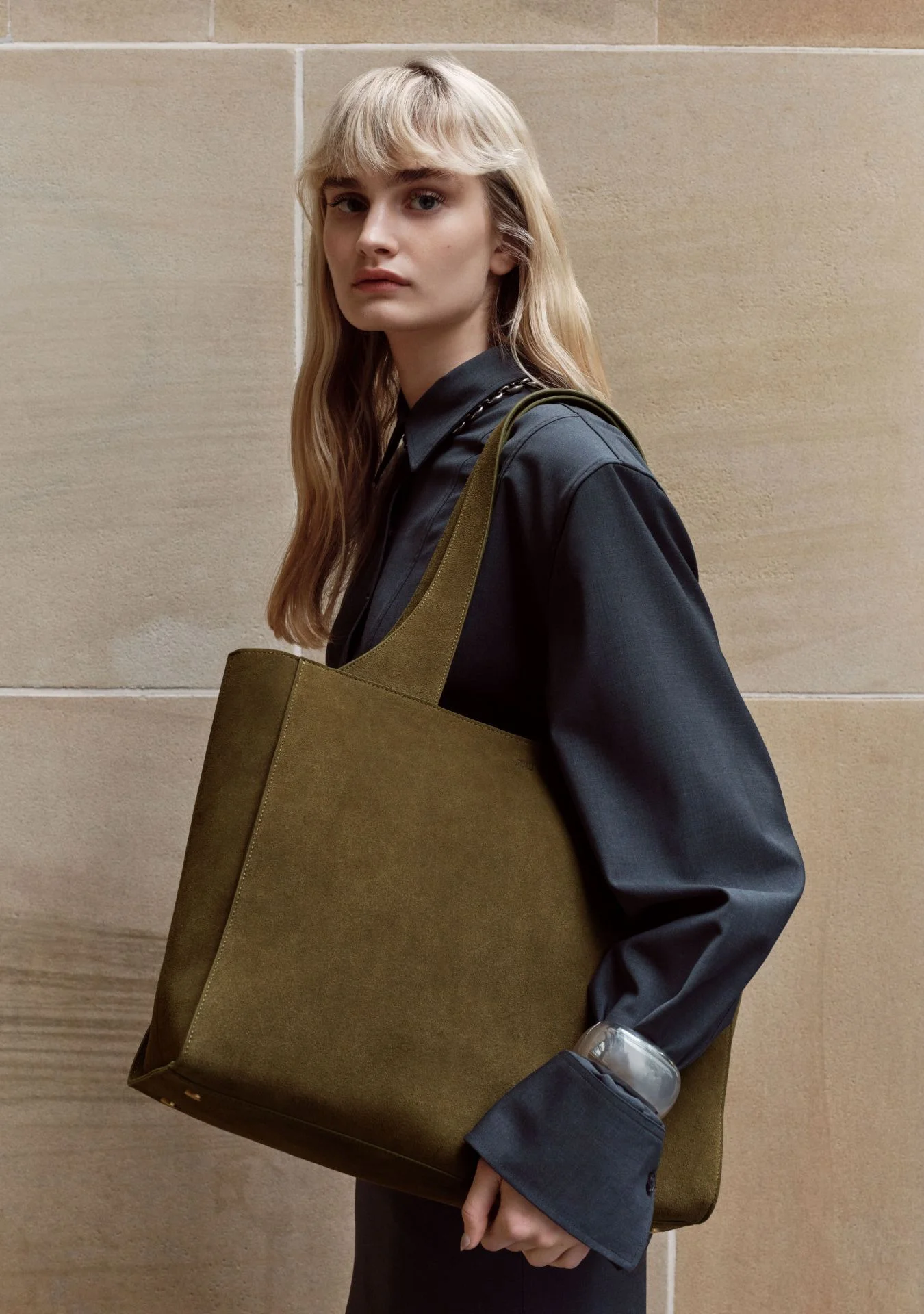 Juliette Suede Work Tote - 1