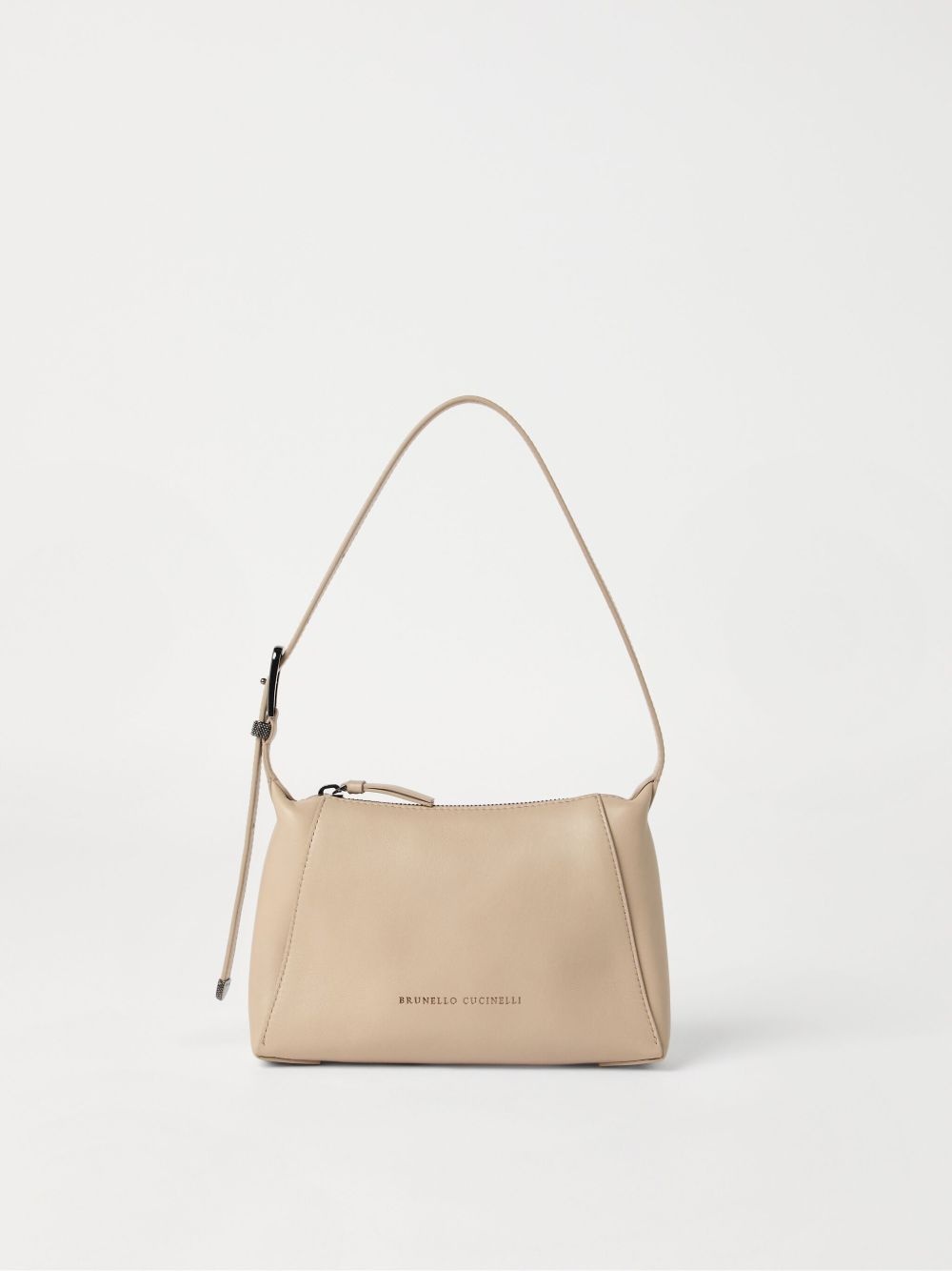 logo-debossed shoulder bag - 3