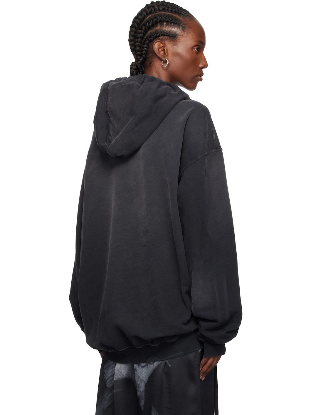 Black Anne Marie 'Doves' High Comfort Hoodie - 3