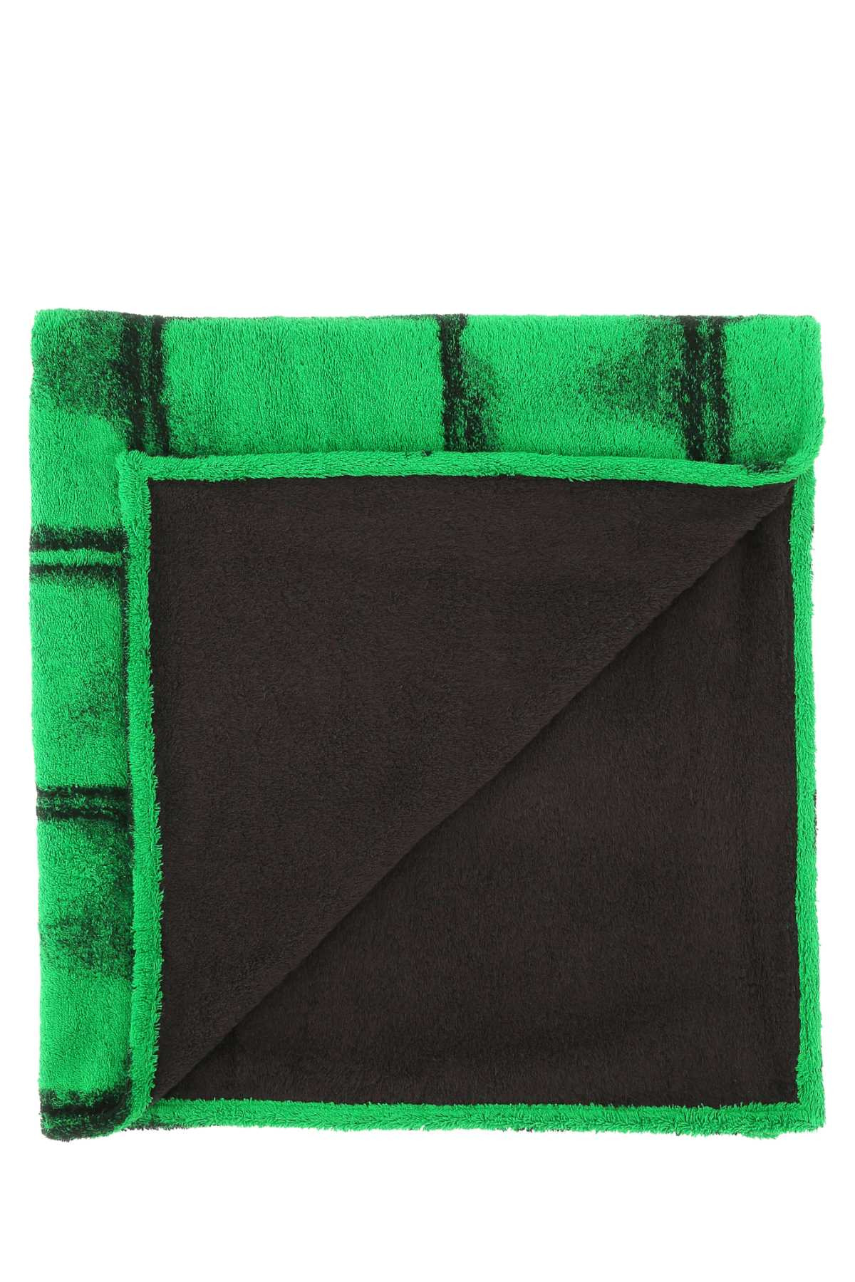 Bottega Veneta Men Embroidered Terry Beach Towel - 2