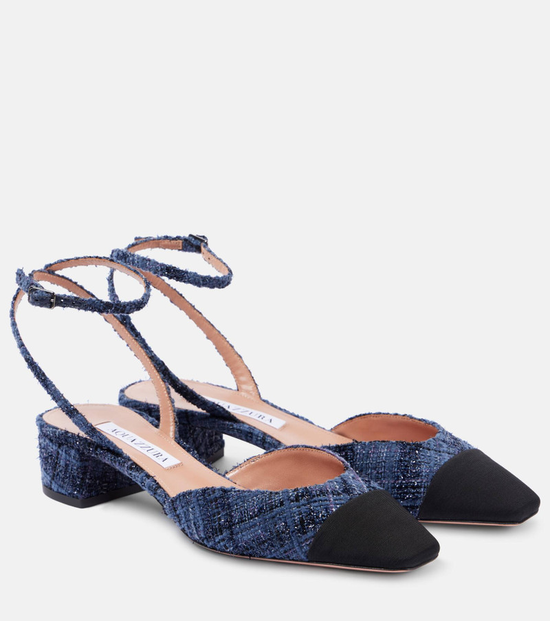 French Flirt 35 tweed pumps 1