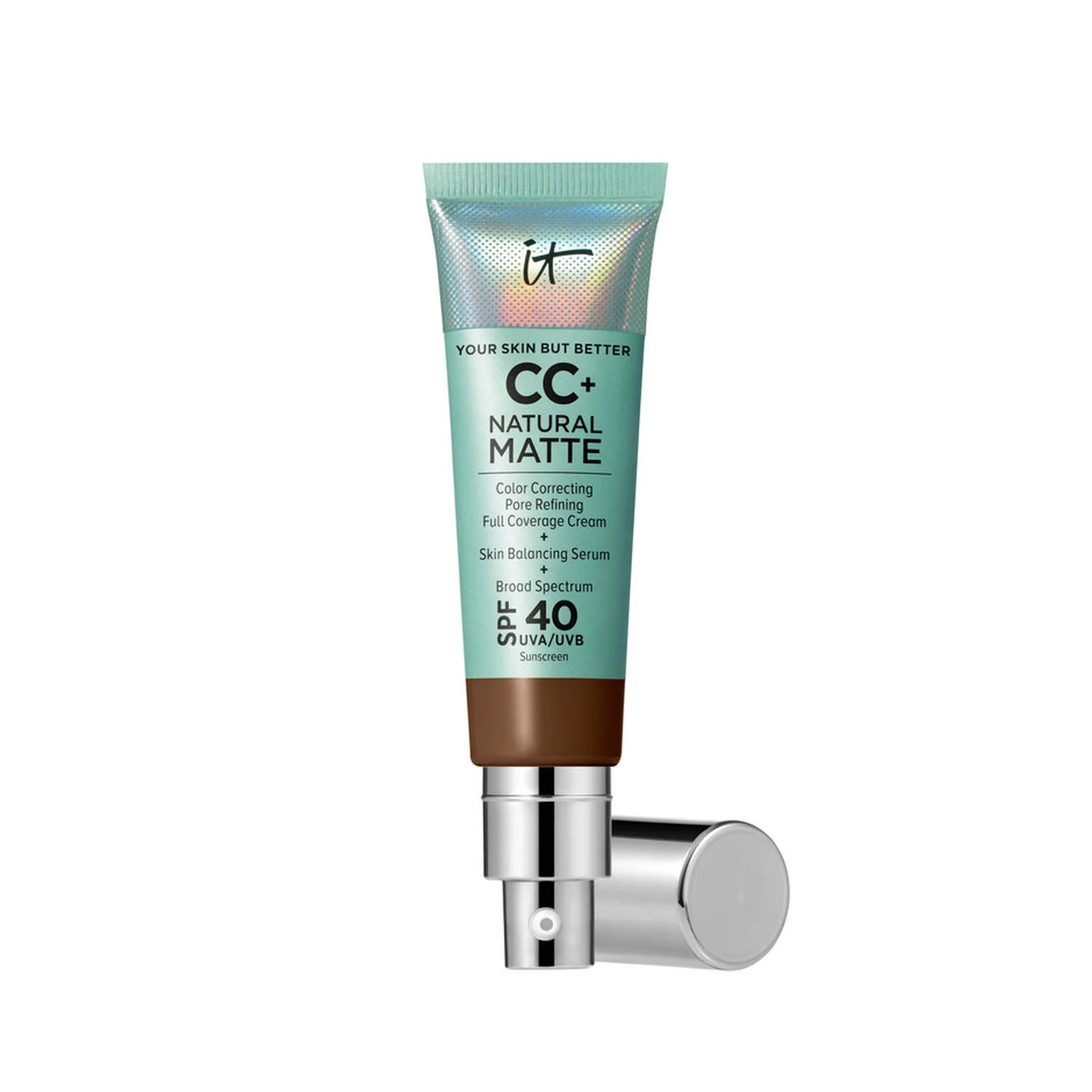 CC+ Cream Natural Matte Foundation with SPF 40 - 1