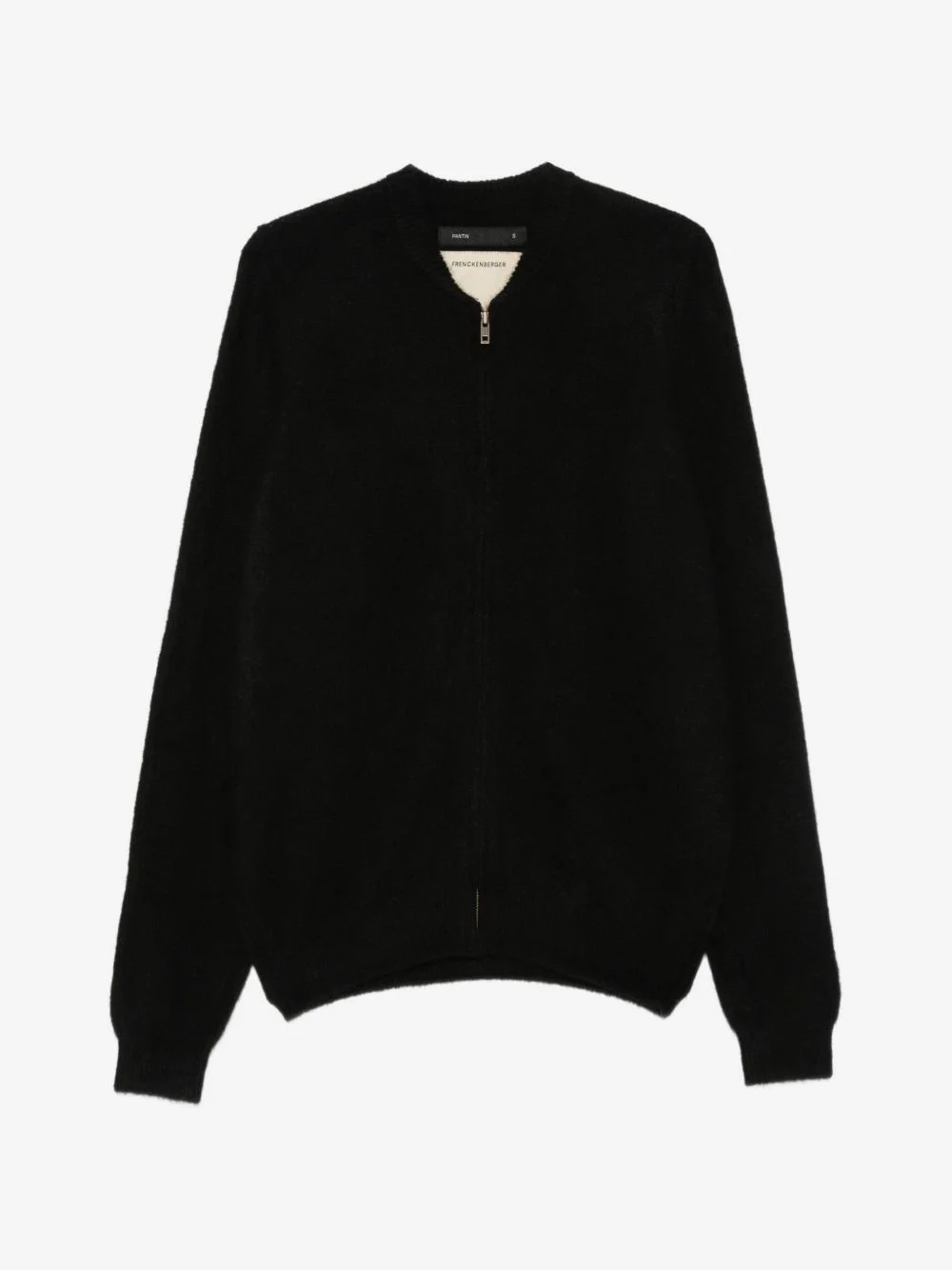 zip-up knitted cardigan - 1