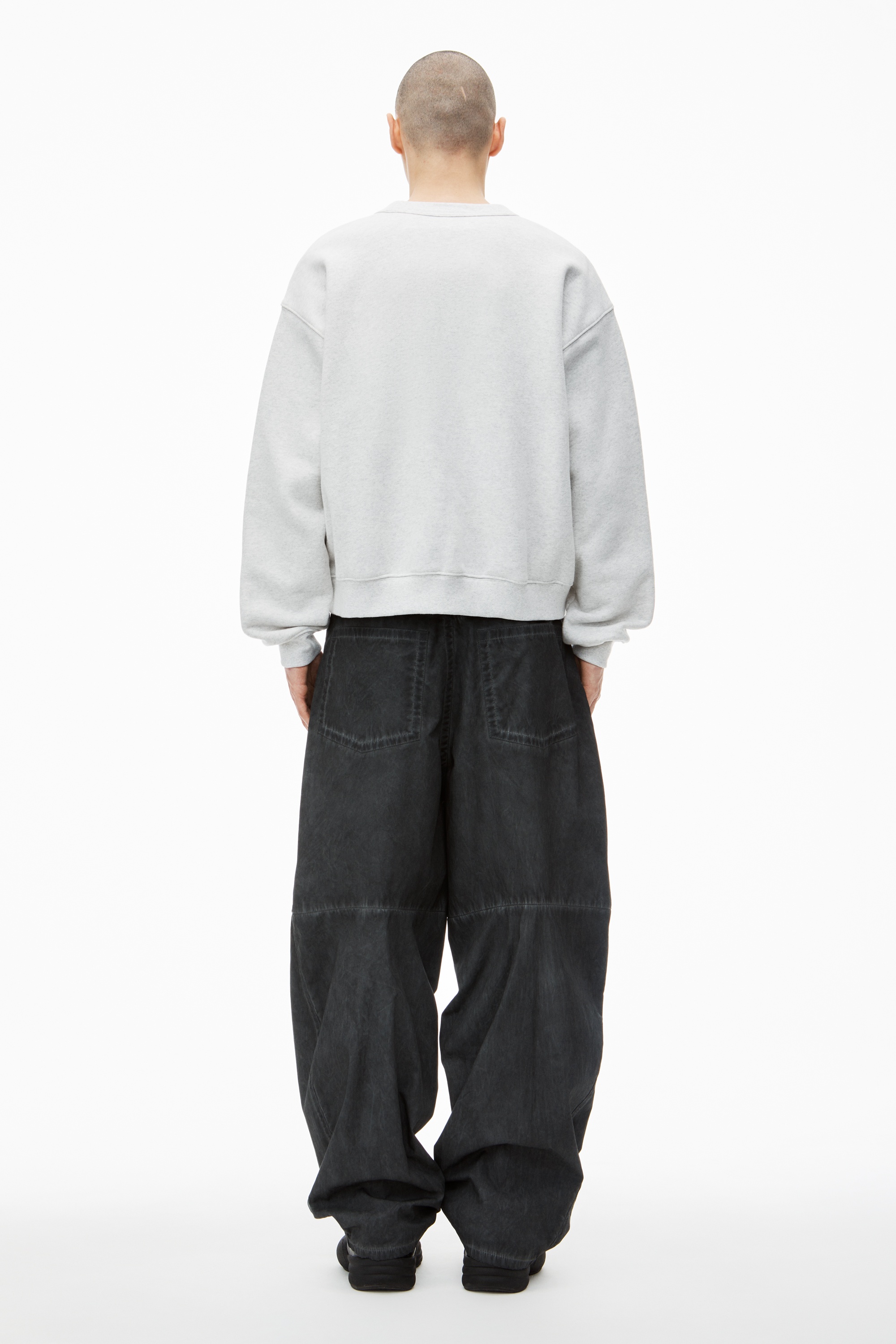 UNISEX CREWNECK SWEATSHIRT IN DENSE FLEECEÂ - 4