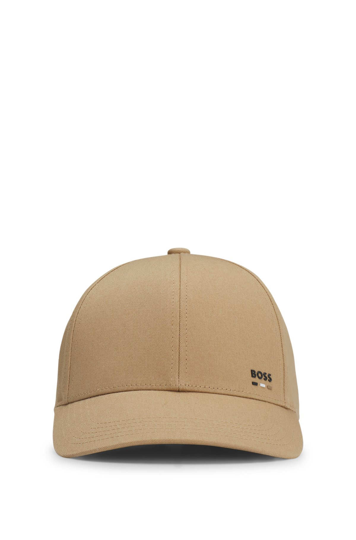COTTON-TWILL CAP WITH LOGO TRIM - 2