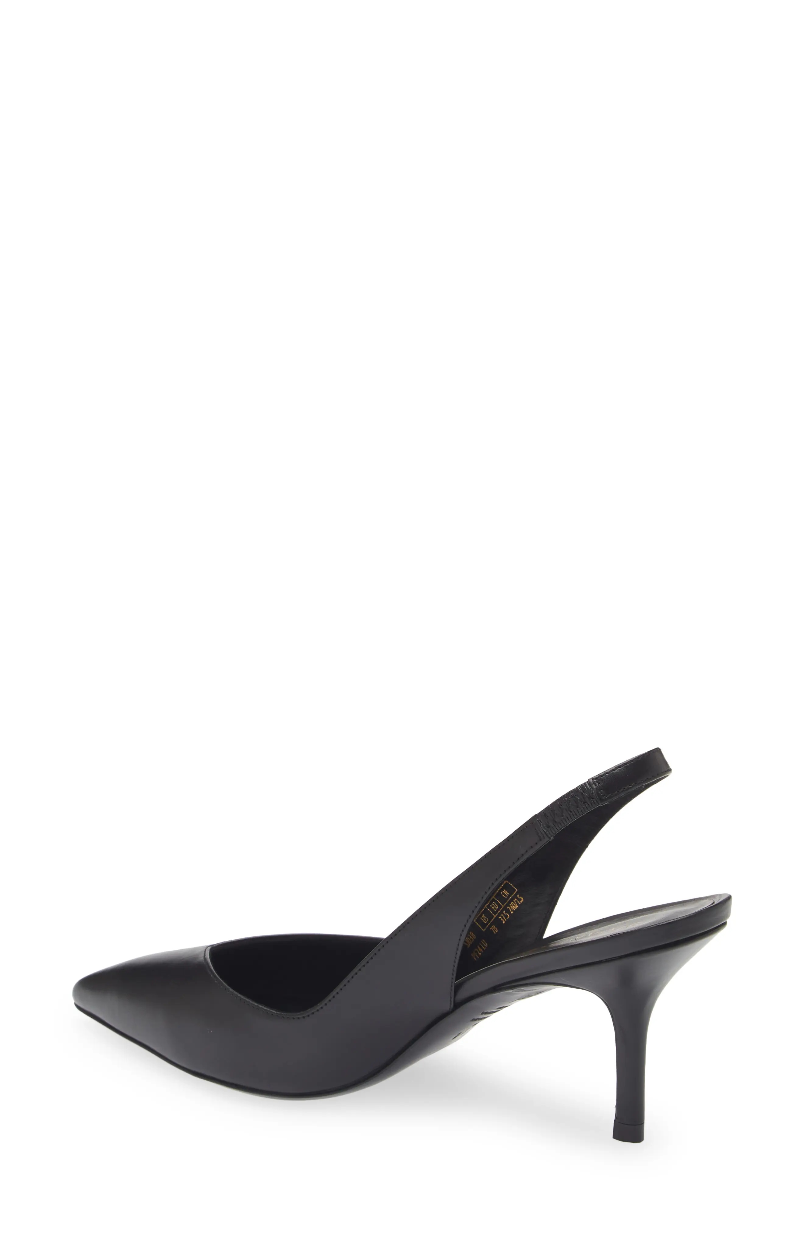 Eva Pointed Toe Slingback Pump - 2