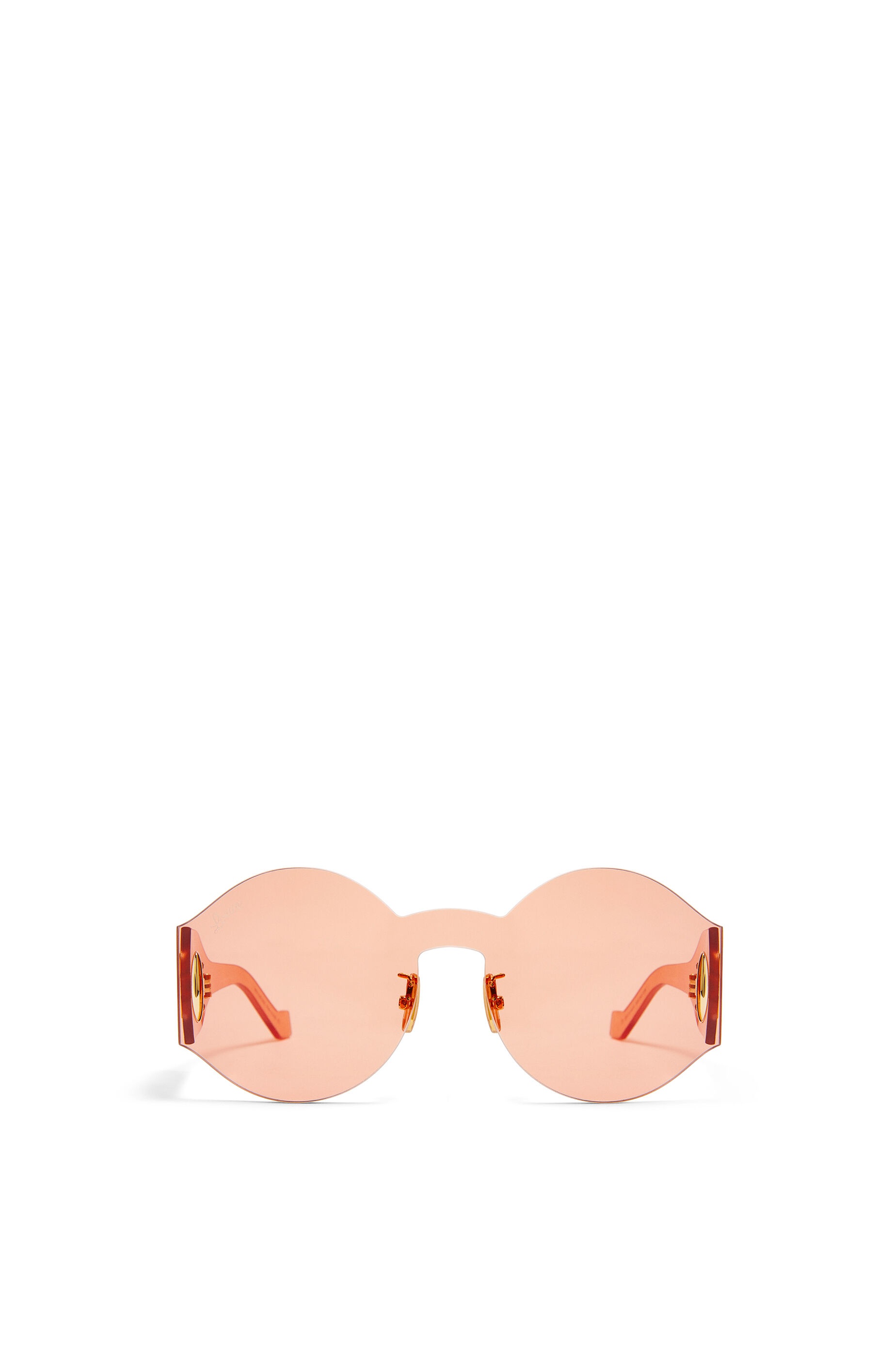 Round mask sunglasses in nylon - 1