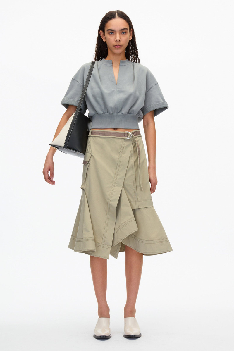 3.1 Phillip Lim Layered Flounce Cargo Skirt outlook