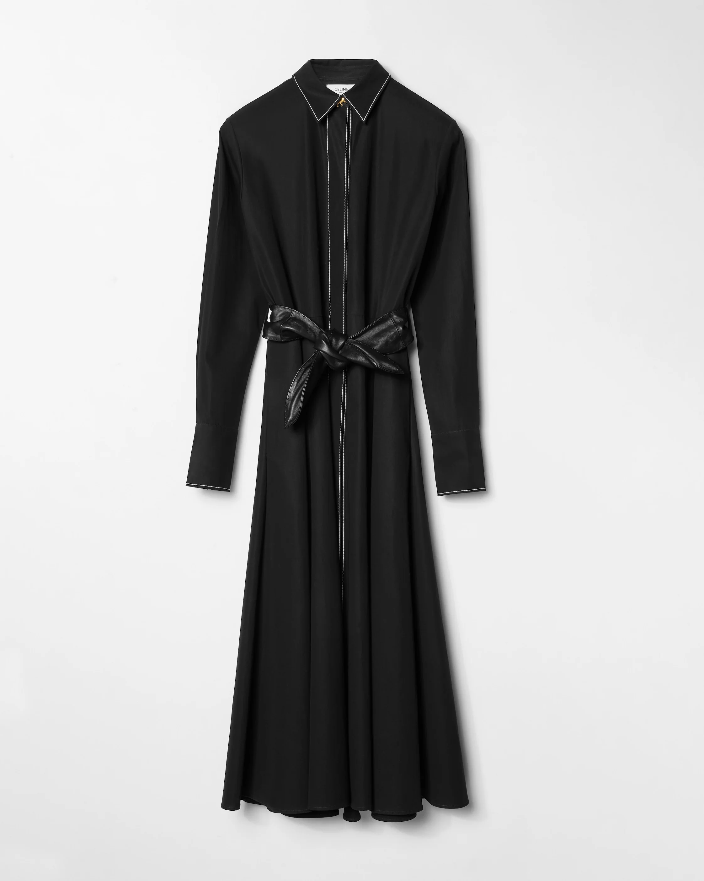 BELTED DRESS - 1