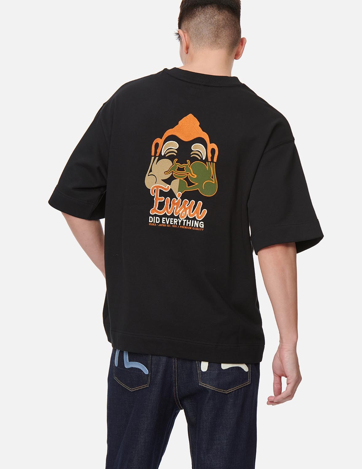 DECONSTRUCTED GODHEAD EMBROIDERED SWEATSHIRT - 3