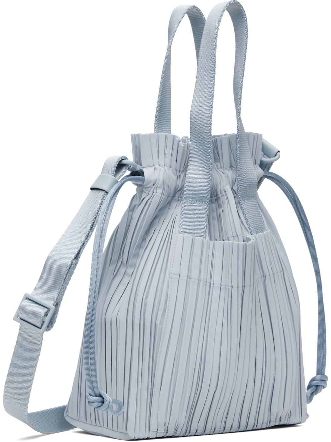 Gray Pleats Tote - 2