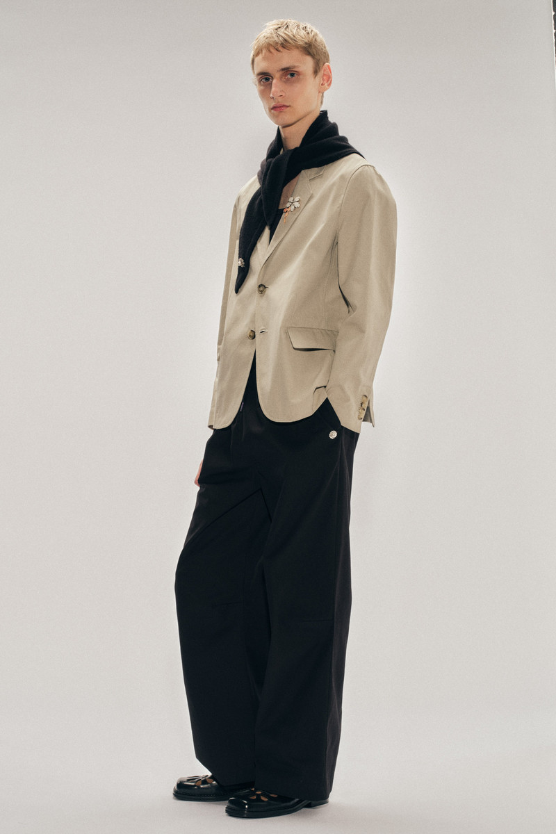 Simone Rocha Embellished Relaxed Blazer outlook